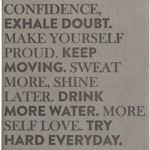 5/$10 | Eccolo Fitness Tracker Journal